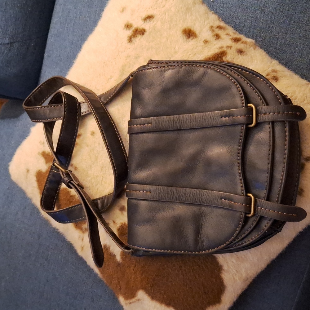 Black leather bag - Picture 2 of 7